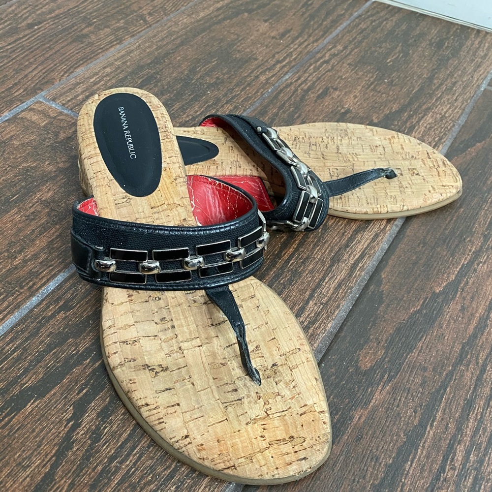 Black Banana Republic Sandals